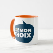 月曜日CHOIXのマグ マグカップ (正面左)