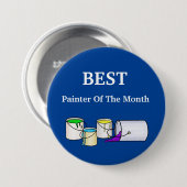 月最高のの画家ボタン 缶バッジ (正面&裏面)