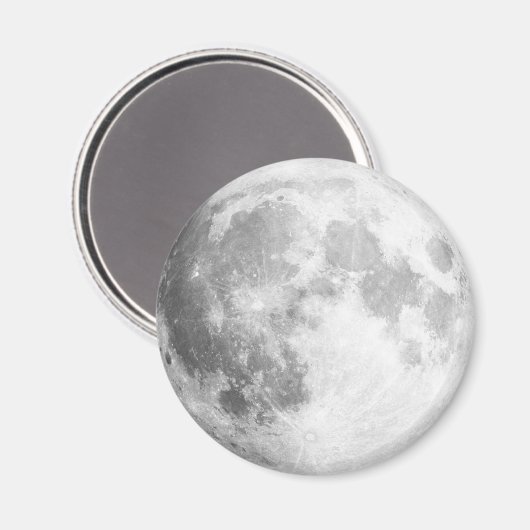 月来/満月磁石 マグネット (正面/裏面)