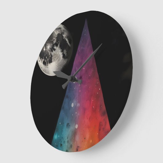 月柱 ラージ壁時計 (傾斜)