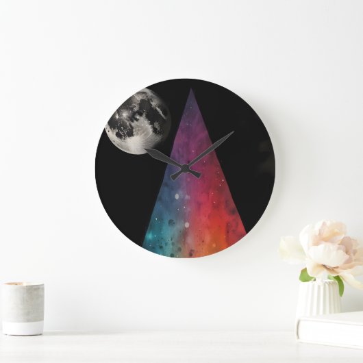 月柱 ラージ壁時計 (ホーム)