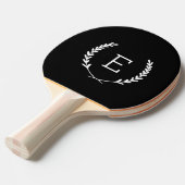 月桂冠 卓球ラケット (正面アングル)