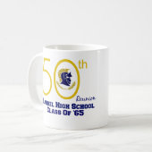 月桂樹の一流の65の懇親会のコーヒー・マグ11oz コーヒーマグカップ (正面左)