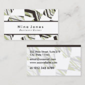 月桂樹の緑 名刺 (正面/裏面)