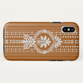月桂樹の花輪と花 Case-Mate iPhoneケース (裏面(横))