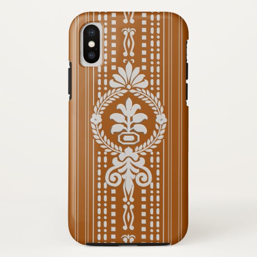 月桂樹の花輪と花 Case-Mate iPhoneケース (裏面)