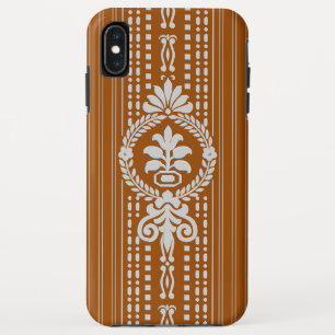 月桂樹の花輪と花 iPhone XS MAXケース