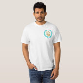 月桂樹の輪のウクライナ勝利Tシャツ Tシャツ (正面フル)