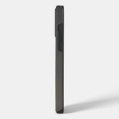 月桂樹の輪のモノグラム iPhoneケース (左側面)