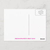 月桂樹はがき1 ポストカード (裏面)