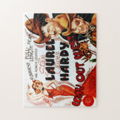 月桂樹及び丈夫でクラシックなフィルムポスタージグソーパズル ジグソーパズル (縦)