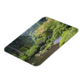 月橋のあるせせらぎの池 マグネット (左側)