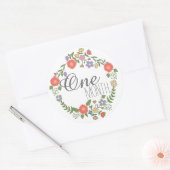 月次ベビーマイルストーンスクラップブック作りアルバム月 ラウンドシール (封筒)