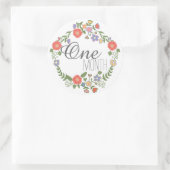 月次ベビーマイルストーンスクラップブック作りアルバム月 ラウンドシール (バッグ)