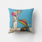 月次マイルストーンスター：成長を見守る クッション (裏面)