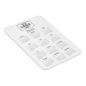 月次ロゴミニマル2025カレンダー マグネット (右側)