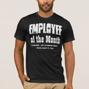 月次従業員評価V03の従業員 Tシャツ