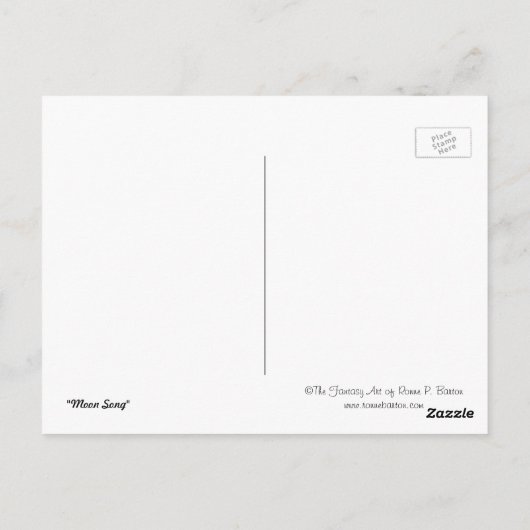 月歌はがき ポストカード (裏面)