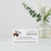 、月毎日、Xocai名刺(2) @時間、彼… 割引カード (スタンド正面)