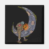 月溶接 マグネット (正面)