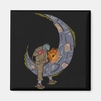 月溶接 マグネット