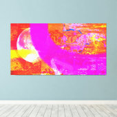 月火 キャンバスプリント (インサイチュ (ウッドフロア))