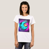 月点滴 Tシャツ (正面フル)