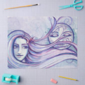 月照の考えムーンチャイルド女神ムーンチャイルド 薄葉紙 (クラフト)