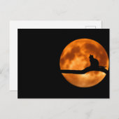 月猫 – はがき (正面/裏面)