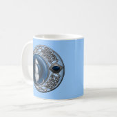 月猫 コーヒーマグカップ (正面左)