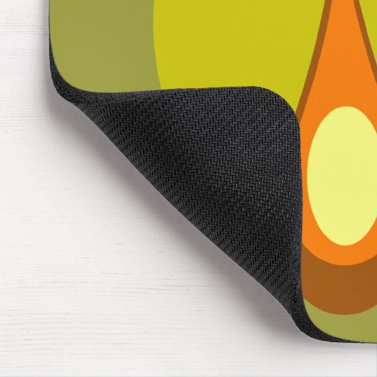 月猫 マウスパッド (コーナー)