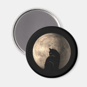 月猫 マグネット (正面/裏面)