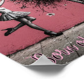 月生まれ光の混沌に浮かび上がる。 ポスター (角)