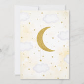 月男女兼用の赤ん坊のシャワーを浴びる 招待状 (裏面)