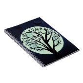 月白熱［赤熱］光を放つ光（旧ツリーとカラス） ノートブック (右側)