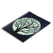 月白熱［赤熱］光を放つ光（旧ツリーとカラス） ノートブック (左側)