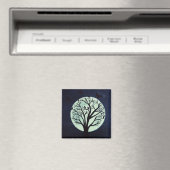 月白熱［赤熱］光を放つ光（旧ツリーとカラス） マグネット (インサイチュ (食洗機))