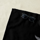 月相の天カスタマイズ名 ビーチタオル (インサイチュ)