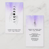 *~*月相を愛撫+手天上の 名刺 (正面/裏面)