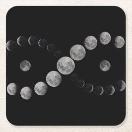 月相インフィニティコースター スクエアペーパーコースター