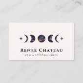 月相エネルギーヒーラー 名刺 (正面)