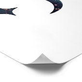 月相スター ポスター (角)