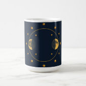 月相デザイン コーヒーマグ コーヒーマグカップ (中央)