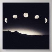 月相ポスター ポスター (正面)