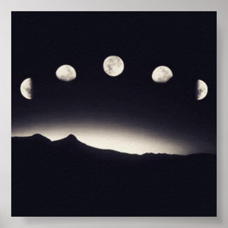月相ポスター ポスター