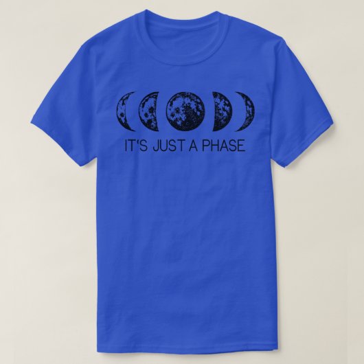月相天文学 Tシャツ (デザイン正面)