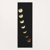 月相感動的引用文満月天文学 ヨガマット (裏面)