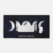 月相星占いヨガホリスティックヒーラー名 デスクマット (キーボード&マウス)