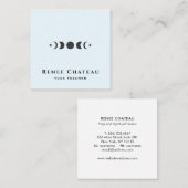 月相星占いヨガ先生 スクエア名刺 (正面/裏面)