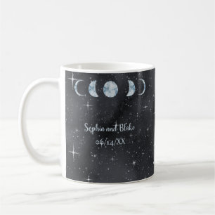 月相星月夜シナ結婚ス コーヒーマグカップ